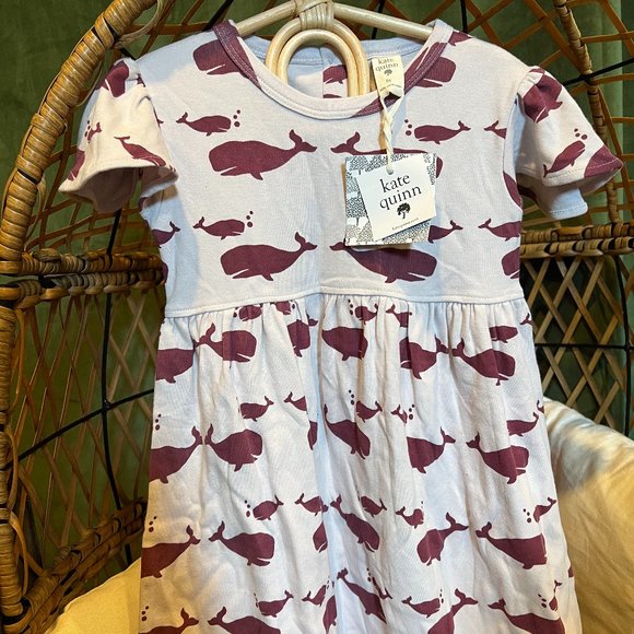 kate quinn Other - NWT Kate Quinn Whale Organic Cotton Dress 6Y